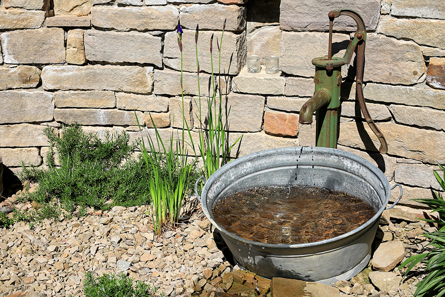 Detail Wasserspiel